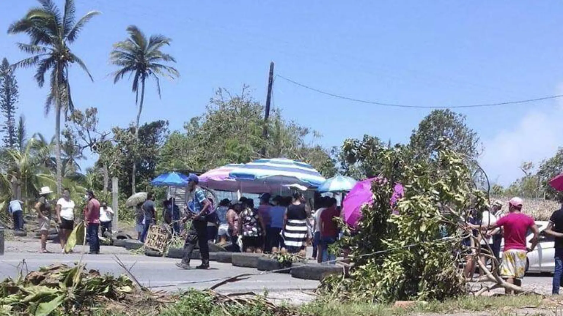 Bloqueo carretera